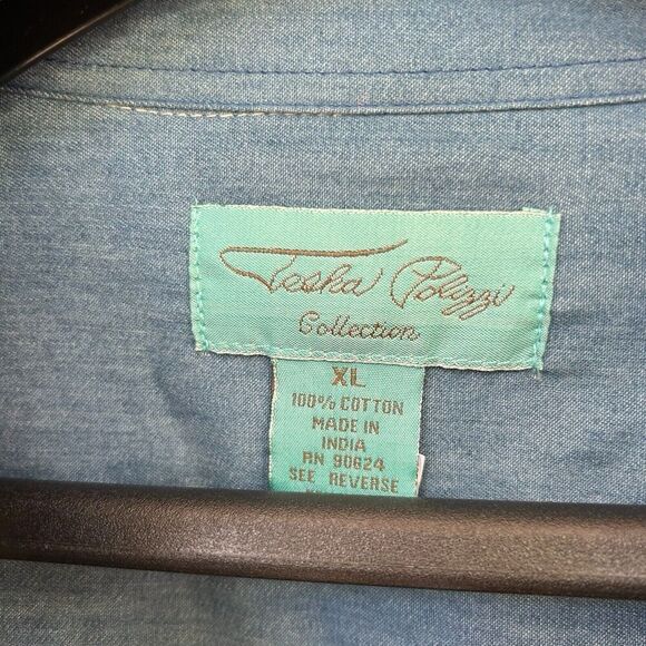 Tasha Polizzi Southwestern Aztec Western Boho Style Shirt Dress Size XL - Picture 4 of 5